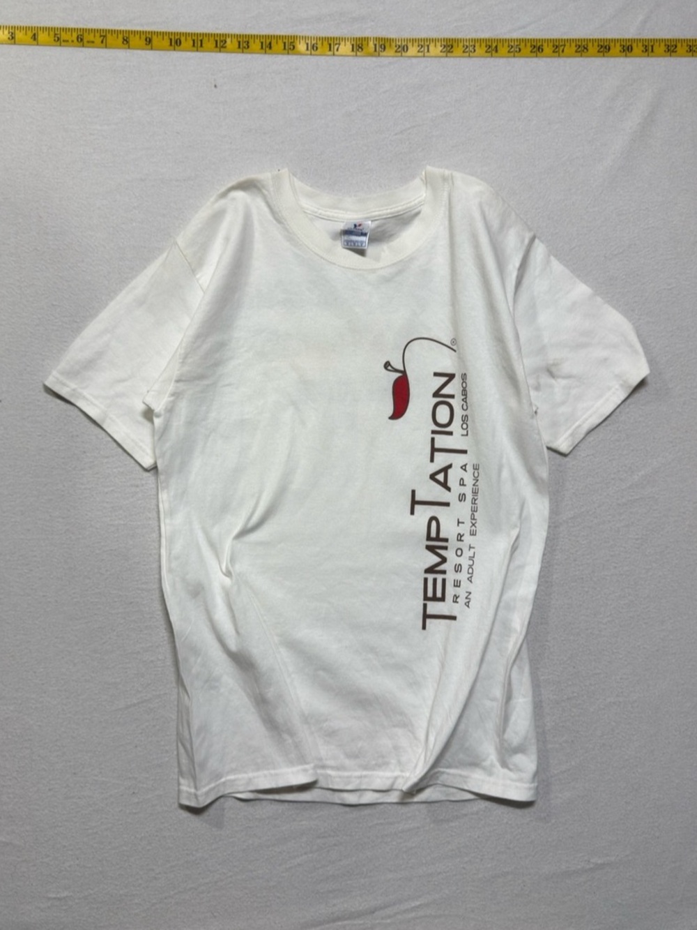 Yazbek Temptation Resort Spa Los Cabos Promotional T-Shirt Graphic Tee Medium